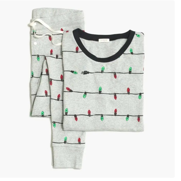 JCREW Christmas Light Pajamas - Picture 2 of 10